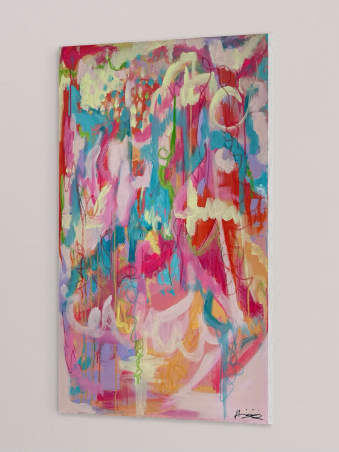 Product image of the original abstract artwork Coca Cabana