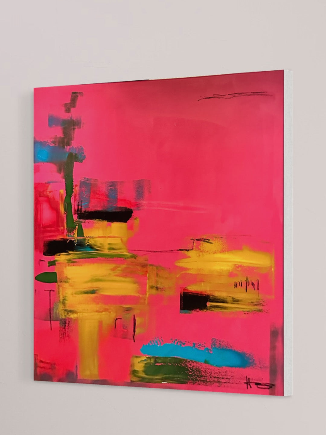 Product image of the original abstract artwork From Kefalonia With Love pt.1