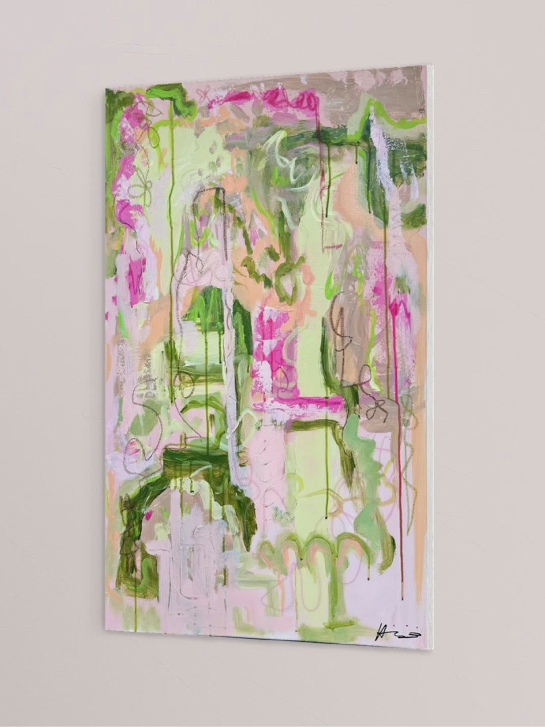 Product image of the original abstract artwork Parterre de Reves