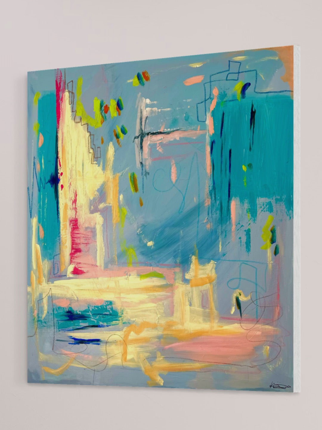 Product image of the original abstract artwork The Morning After