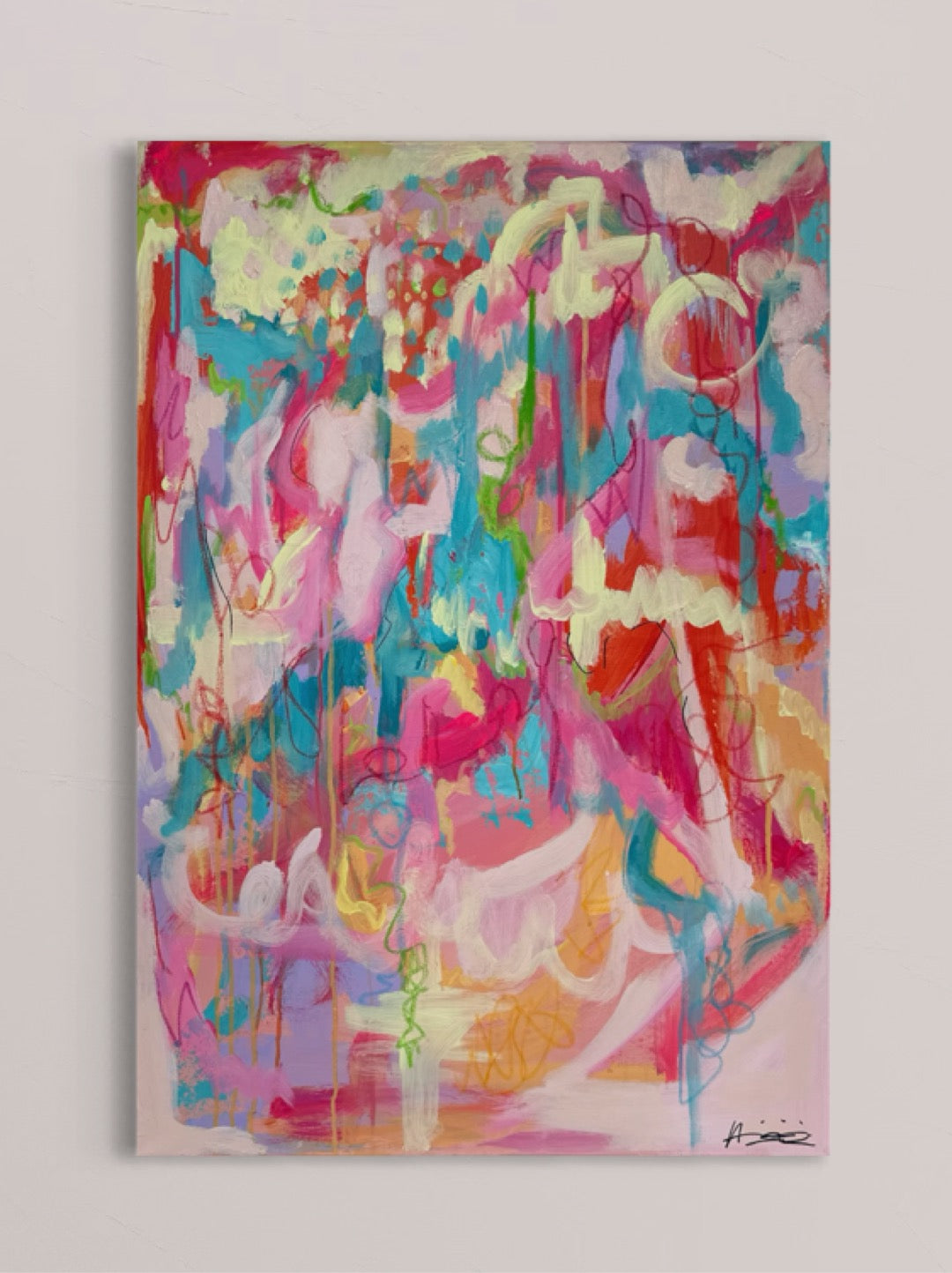 Product image of the original abstract artwork Coca Cabana