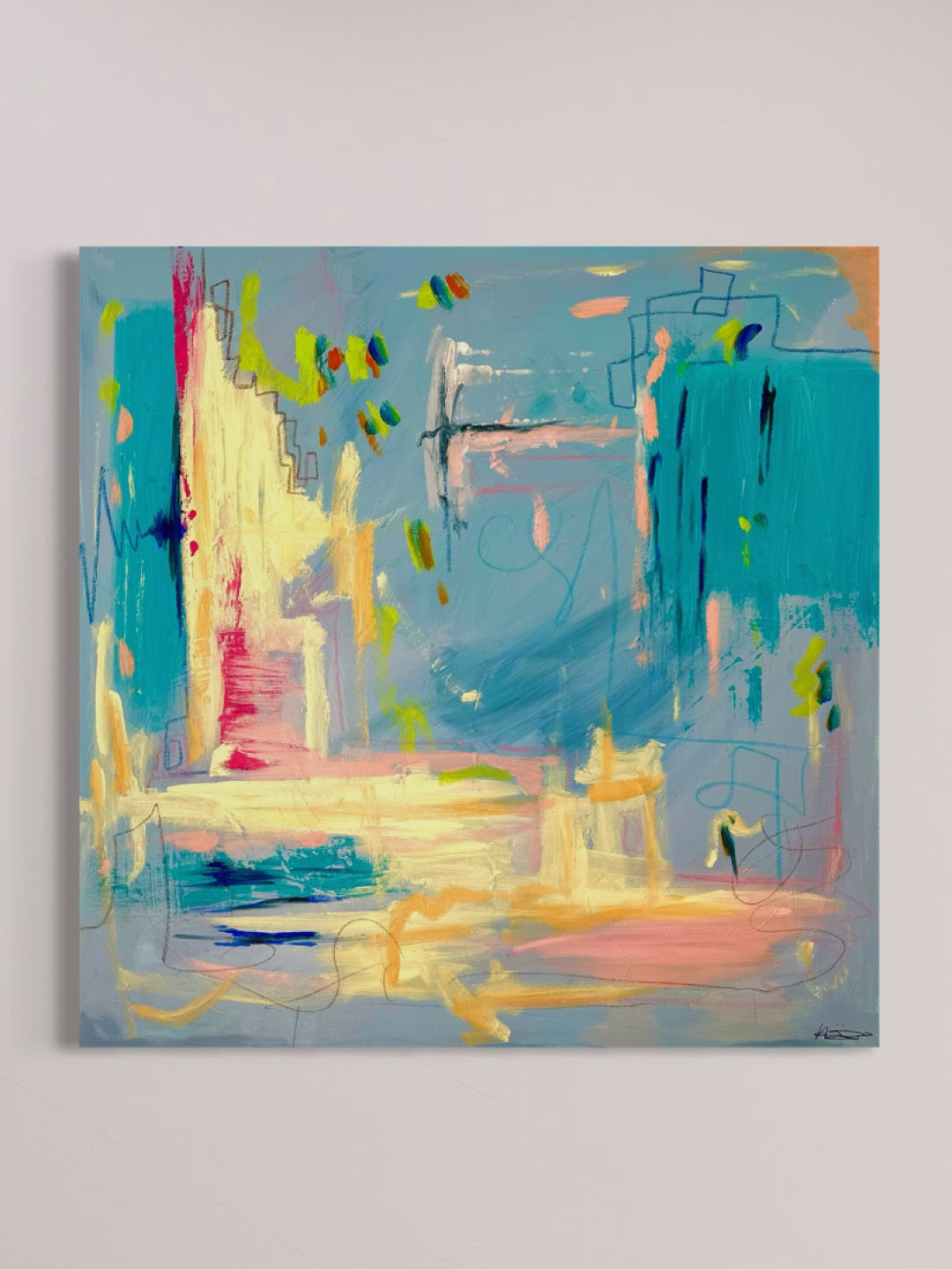 Product image of the original abstract artwork The Morning After